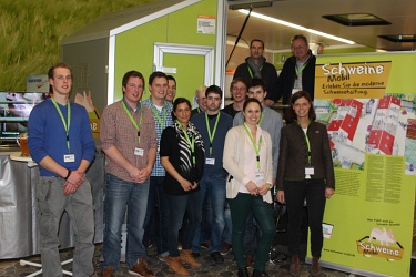 Klever Fachschüler auf der Grünen Woche in Berlin