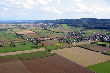 Mindener Land aus der Luft