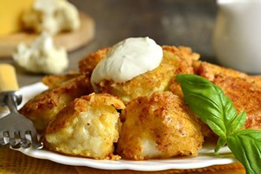 Blumenkohl-Käse-Medaillons