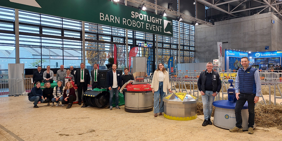 Barn Robot Event auf der EuroTier 2024