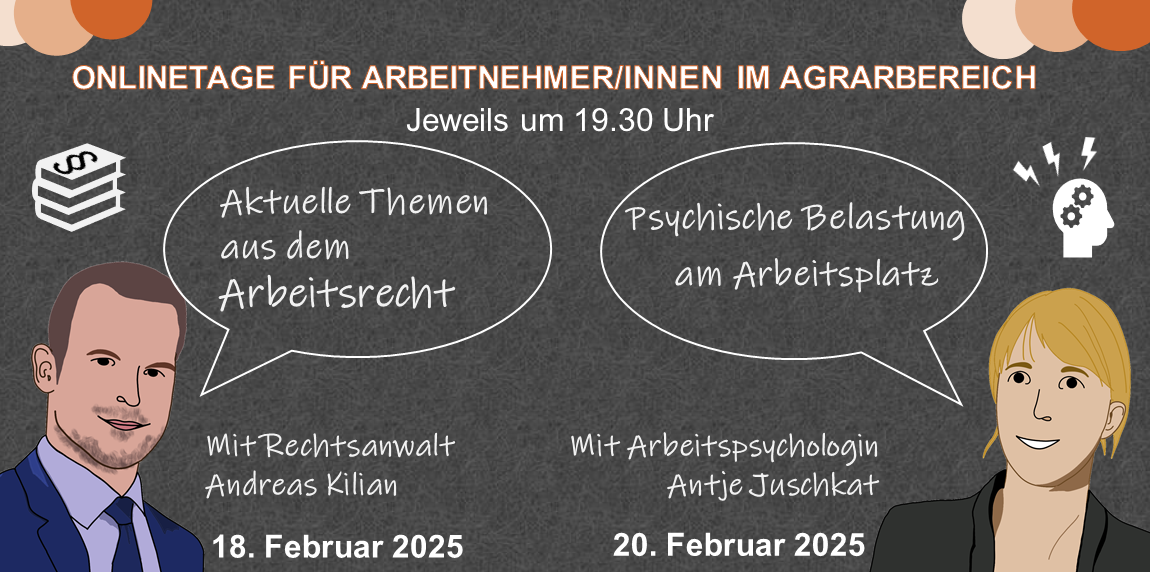 Onlinetage Arbeitnehmer