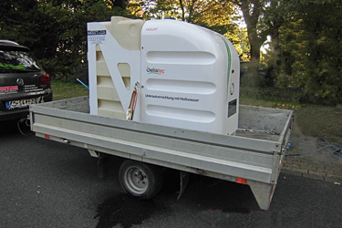 Oeliatec Heißwasser Unkrautbekämpfung