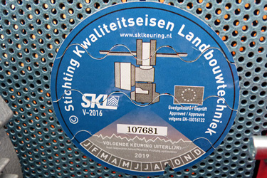 Niederländische SKL-Plakette