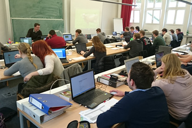 Unterricht an der Fachschule für Agrarwirtschaft Herford