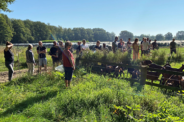 Klassenfahrt zum Betrieb Jürß