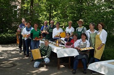 Die Beschicker des Riswicker Bauernmarktes